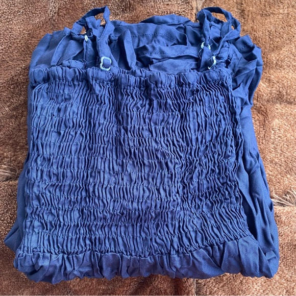 👗Brand New Navy Blue Fit & Flared long dress for Women👗 - Picture 8 of 13